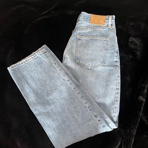 Denim Forum, high rise loose